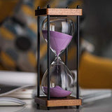 Ampulheta Decoração Time - Casa Caneca - 60 Minutos Roxo