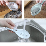 Escova Tirar Escama de Peixe - Casa Caneca - Branca